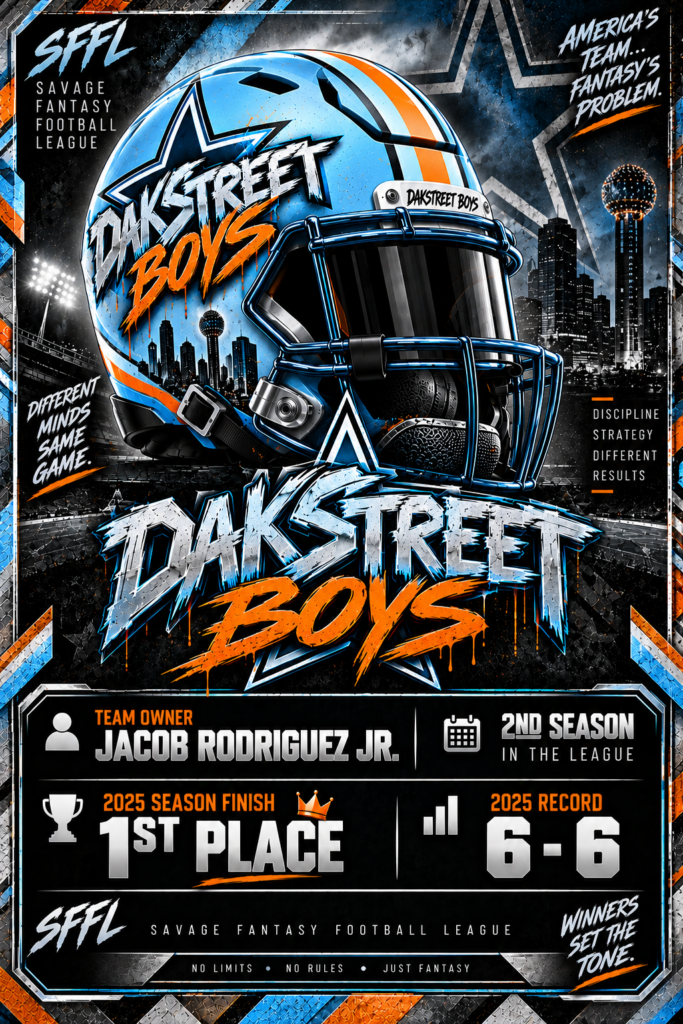 Dakstreet Boys team card